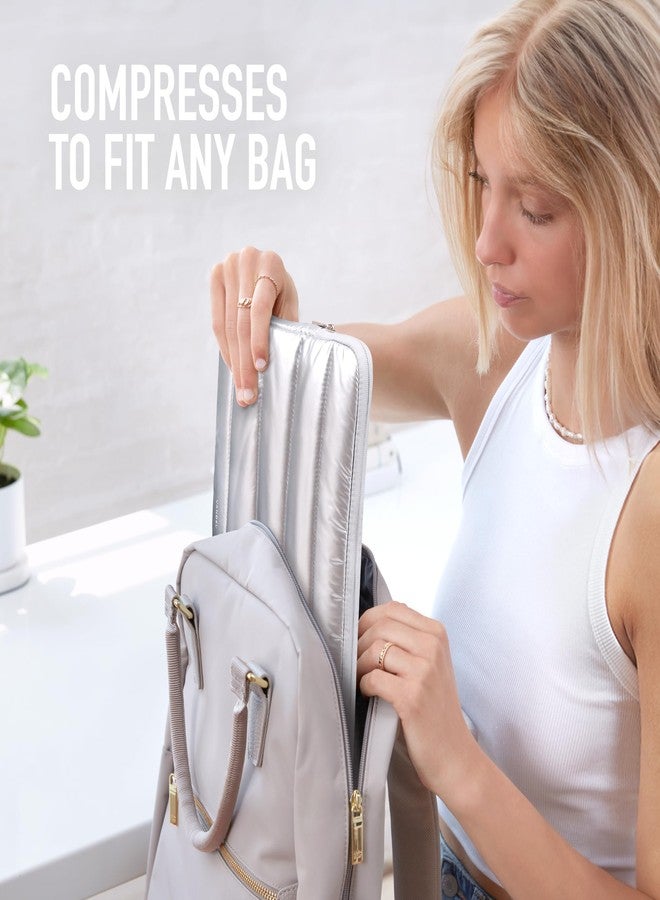 VANDEL - The Original Puffy Laptop Sleeve 13-14 Inch. White Laptop Sleeve for Women. Carrying Case Cover MacBook Pro 14 in, MacBook Air 13 Inch, iPad Pro 12.9, Dell, Asus, HP - Image 5