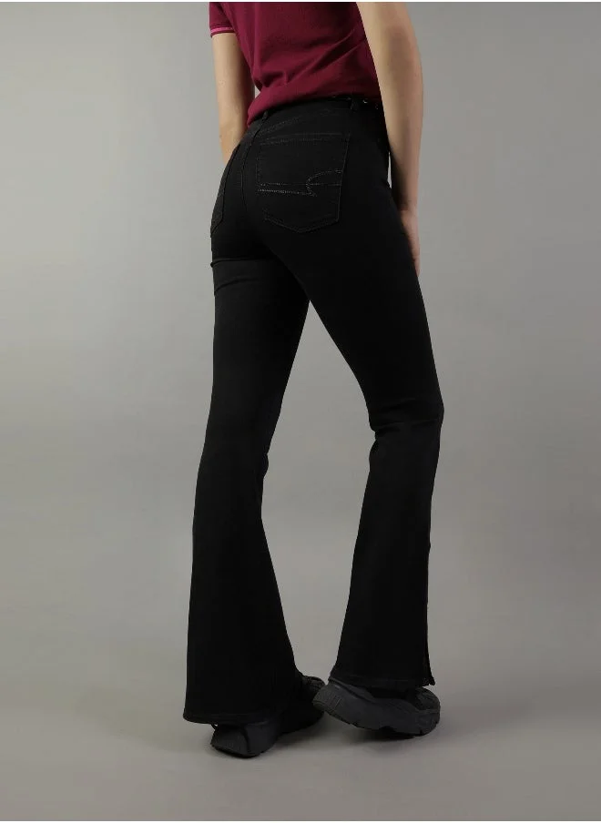 American Eagle AE Next Level Super High-Waisted Flare Jean