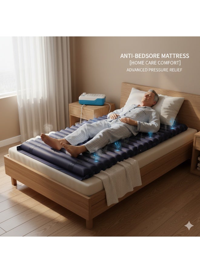 HT Anti-Bedsore Mattress - 3 Pressure Settings with Quiet, Energy-Saving Motor - Medical Pressure Relief Mattress - Protection, Comfort, and Easy Daily Cleaning - Image 3