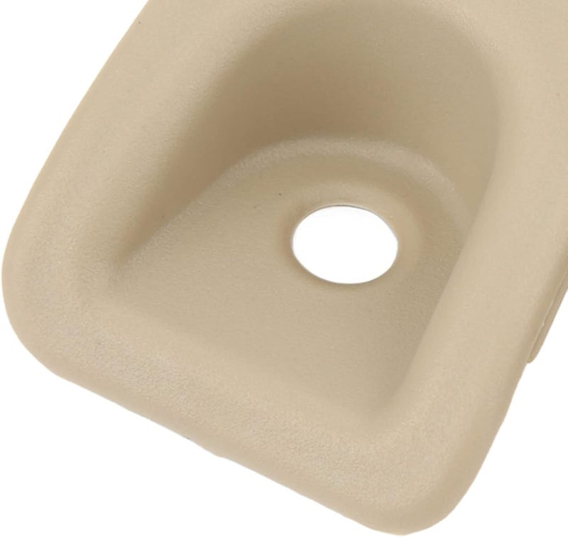 woobles 2 Pcs Left Driver Door Panel Trim 7R3Z 63220A51 AC Door Lock Knob Grommet Door Trim Panel Bezels Replacement for Mustang 2006\u20112014 (Beige) Beige - Image 5