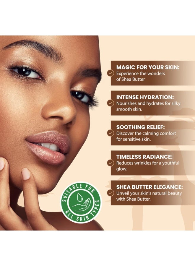 Plant Guru Raw African Shea Butter 16 oz. Jar - 100% Pure Natural Unrefined IVORY - Ideal Moisturizer For Dry Skin, Body, Face And Hair Growth. Great For DIY Soap and Lip balm Making.  - Image 3