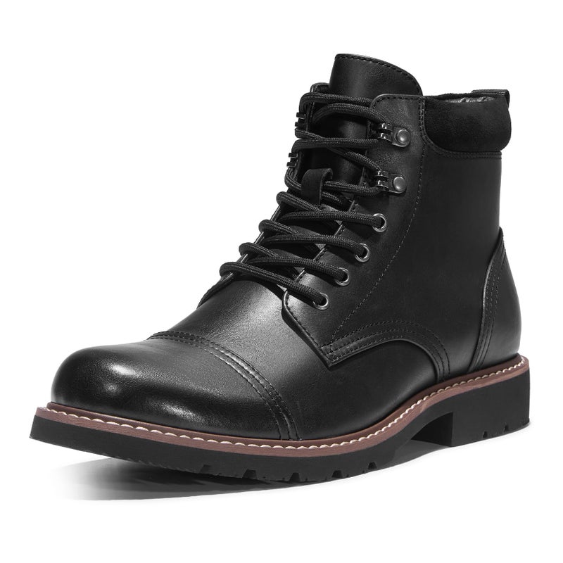 TruVeld Mens Boots Casual Black Boots Zipper Chukka Boots for Men Botas para Hombre - Image 1