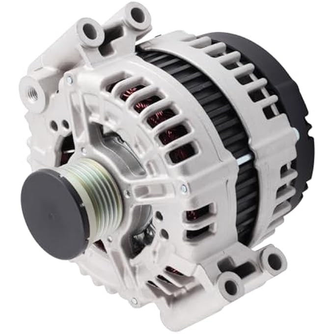 SHICHU Alternator Compatible with 2008-2013 128i 07-09 323i 07-13 328i 2009-2013 328i xDrive 07-08 328xi 08-10 528i 09-10 528i xDrive 2008 528xi 07-10 X3 X5 Replace for AL0841N 12317555926 12317551256 - Image 1
