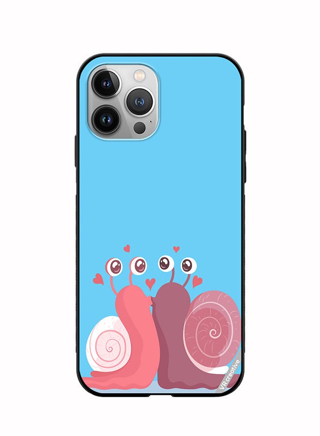 VR CREATIVE Protective Case Cover For Apple iPhone 11 Pro Love Snail Design Multicolour - Image 1