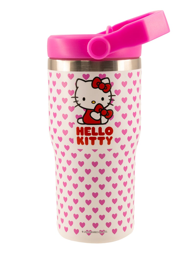 Sanrio Hello Kitty Insulated Stainless Steel Water Bottle with Handle 20 Oz Insulated Water Bottle Kids Water Bottle Thermos for Girls Boys Unisex Adults