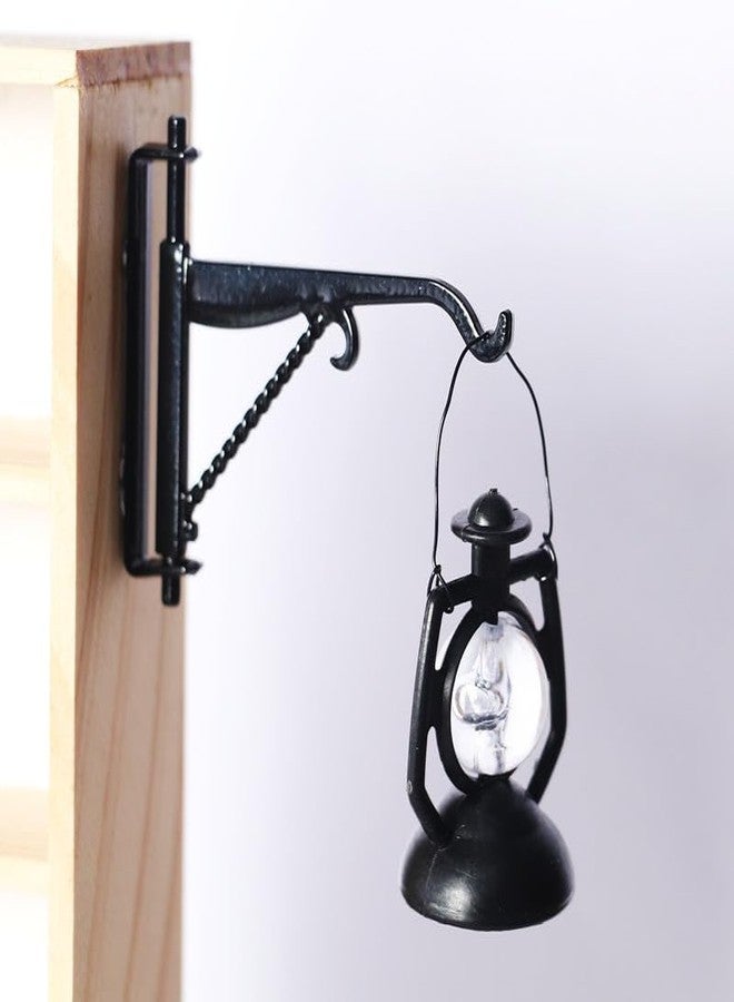 RillyRellow Miniature Metal Wall Bracket, 3PCS Dollhouse Plant Hanger Hook, Black, Miniature Wall Bracket, Dollhouse Decor - Image 5