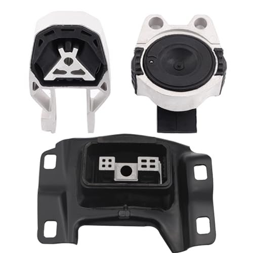 loongrie Engine Motor and Transmission Mount Kit Compatible with 2012 2013 2014 2015 2016 2017 2018 Focus L4 2.0L OE 5S4Z6038AA CV6Z6068A AV6Z6068A 5S4Z6038BA 5S4Z6038BB 5S4Z6038CA A5312 A5520 A5612 Set of 3 - Image 1