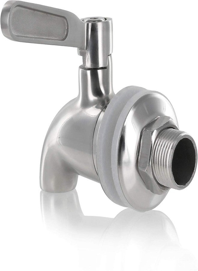 Estilo Stainless Steel Beverage Dispenser Replacement Spigot, 2 Pack | Drink Dispenser Spout | Tower Jug, Carafe, Dispenser Spigot | Hot&Cold Milk, Water, Pumpkin Juice, Lemonade, Sangria, Mimosa - Image 2