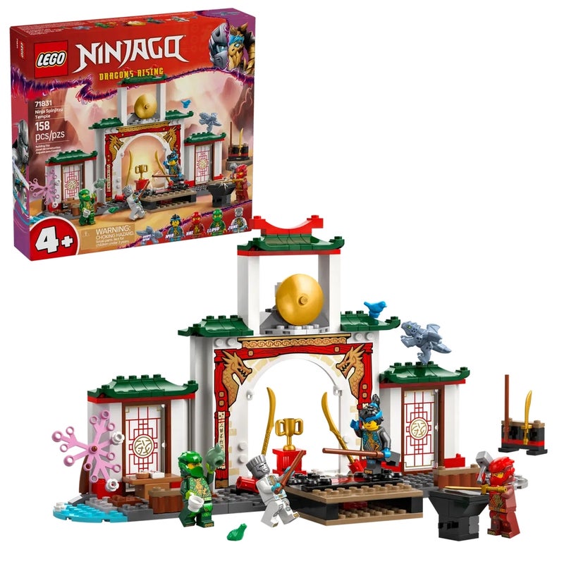LEGO - Ninjago Ninja Spinjitzu Dragon Rise Temple 158 Pieces - 71831 - Image 2