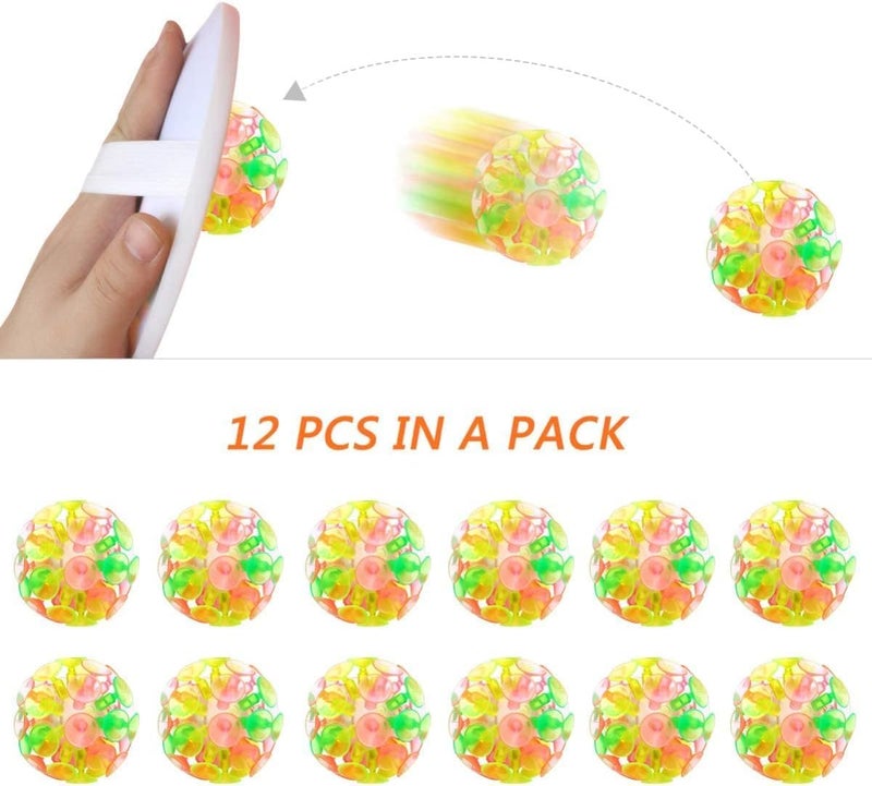 Suction Cup Ball Toys, Parent-Child Interaction Sucker Ball Kids Plaything Party Toy for Children, Pack of 12 - Image 2