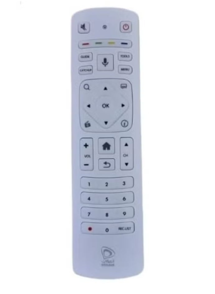 ELTRAZONE - Universal Remote Control for Etisalat 4K Android Box – Easy-to-Use Replacement Remote with Full Functionality – Compatible with All Etisalat 4K Android TV Boxes – Ergonomic Design for Comfortable Handling – Reliable Signal and Long Battery Life – Perfect Spare or Replacement for Users - Image 1