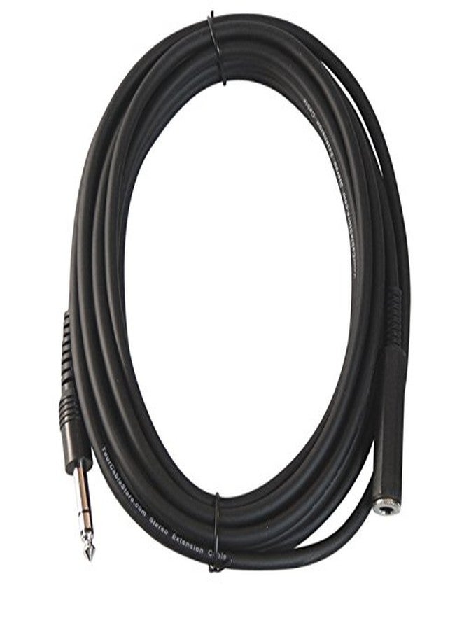 Your Cable Store 15 Foot 1/4 Inch Stereo Extension Cable Male/Female - Image 1