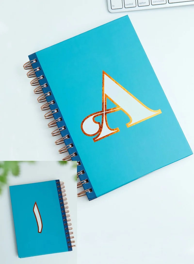 AURORA A5 Reversible English & Arabic Monogram Notebook - A