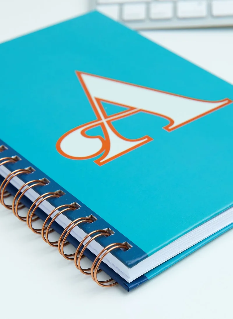 AURORA A5 Reversible English & Arabic Monogram Notebook - A