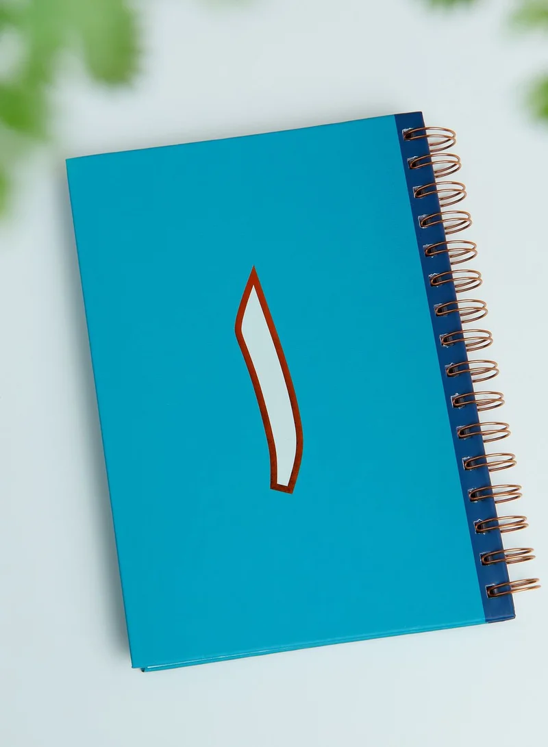 AURORA A5 Reversible English & Arabic Monogram Notebook - A
