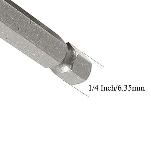 XMHF1/4- Inch Hex Shank Torx T40 S2 Steel Security Screwdriver Bit 50mm Long 10Pcs - Image 4