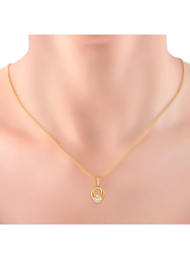 Malabar Gold and Diamonds 22 Karat 916 Purity Gold Pendant PD-336766Y - Image 4