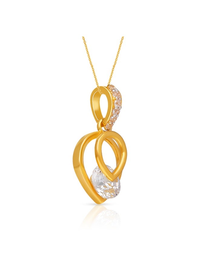 Malabar Gold and Diamonds 22 Karat 916 Purity Gold Pendant PD-336766Y - Image 2