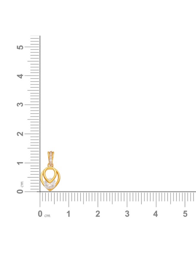 Malabar Gold and Diamonds 22 Karat 916 Purity Gold Pendant PD-336766Y - Image 5