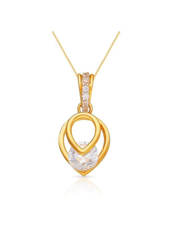 Malabar Gold and Diamonds 22 Karat 916 Purity Gold Pendant PD-336766Y - Image 1