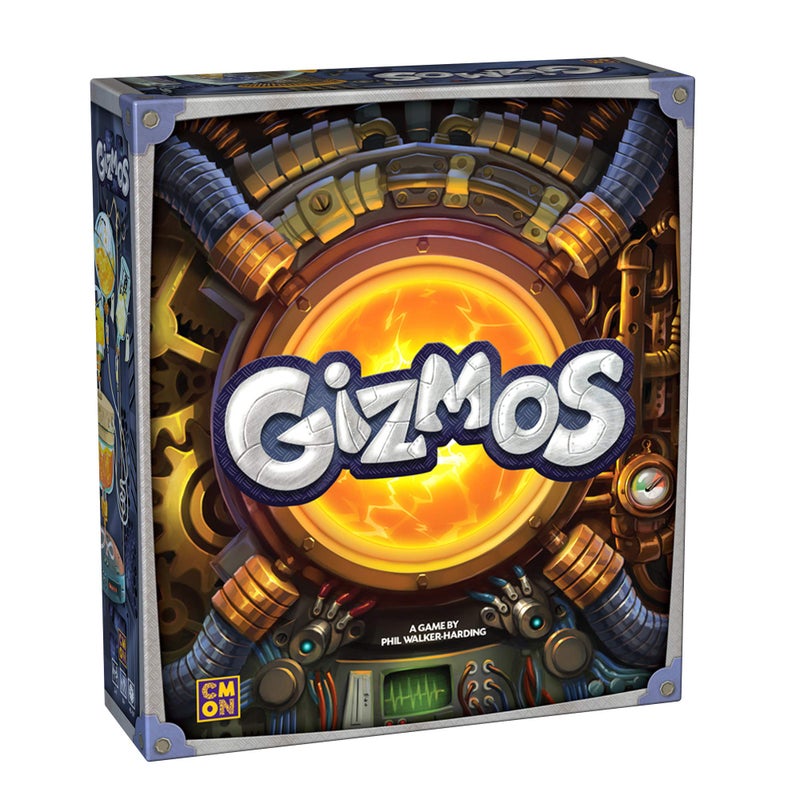 CMON Gizmos Board Game 2nd Edition Science Themed Strategy Board Game for Adults and Teens Ages 14 24 Players Average Playtime 4050 Minutes Made by CMON
