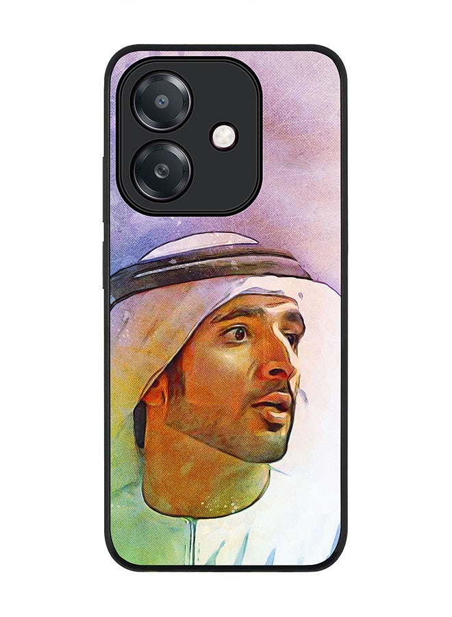 Stylizedd For Oppo A5i Case,Slim fit Camera Protection, Shockproof Thin Phone cover  -  Fazza Sheikh Hamdan