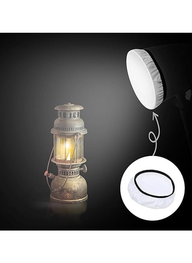 هابي دي قماش موزع الضوء للتصوير الفوتوغرافي أبيض (5 قطع) - Image 4