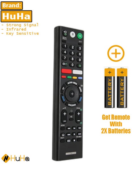 RMF TX300P Replacement Voice Remote Control, Applicable for KD55X750F KD55X751F KD55X755F KD55X757F KD 43X750F 4K Smart Television