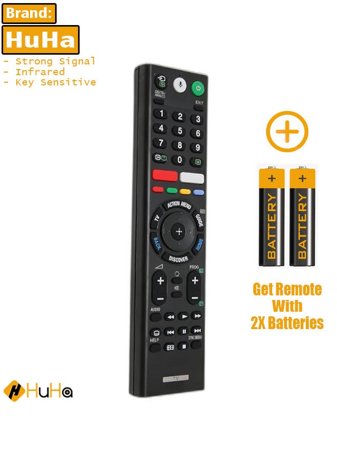 RMF TX300P Replacement Voice Remote Control, Applicable for KD55X750F KD55X751F KD55X755F KD55X757F KD 43X750F 4K Smart Television