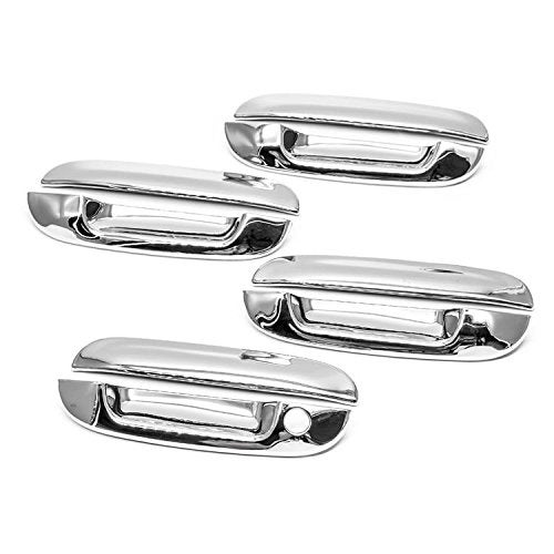 S SIZVER Sizver Chrome Door Handle Covers for 2006-2010 Cadillac DTS - Image 4