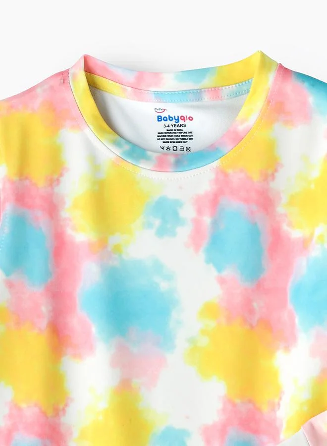 babyqlo Pastel Dream Tie-Dye 2 piece Set for Girls