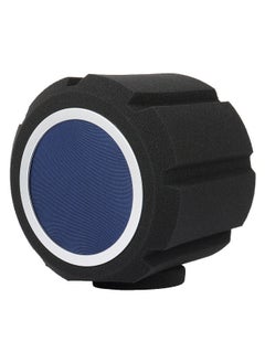 Studio Condenser Microphone Windscreen Sound-Absorbing Foam Mic Cover Foam Protective Anti-wind Cap Cover Microphone Pop Filter Shield Portable Recording Noise Reduction and Blowout Prevention Cover