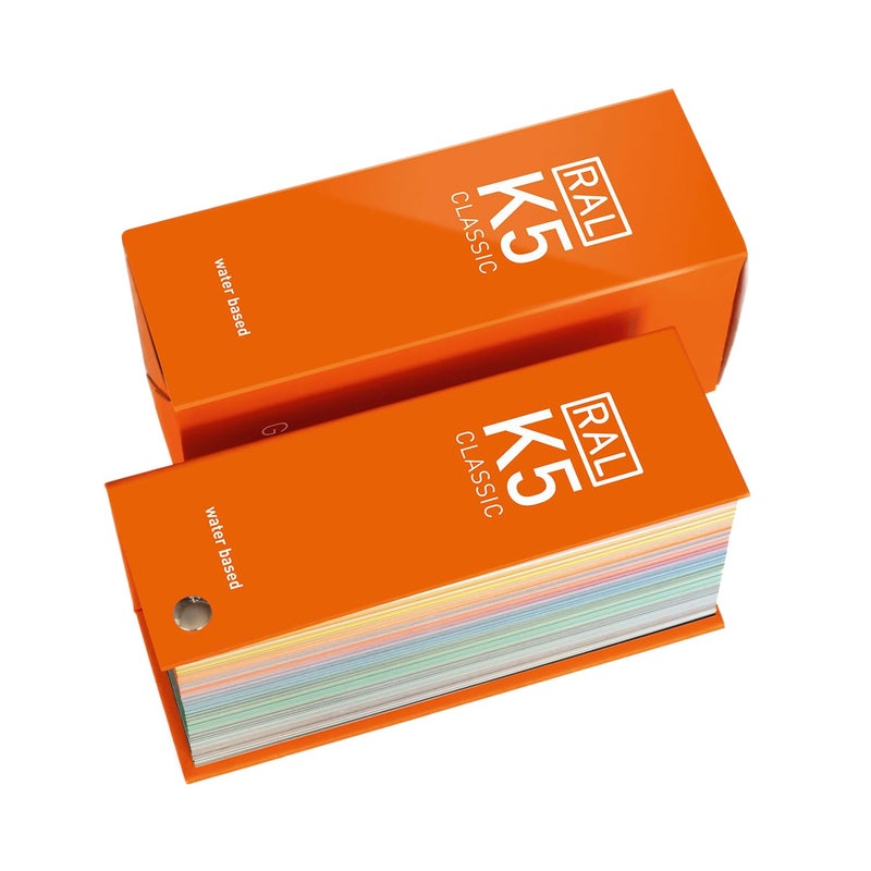 RAL K5 Color Chart, 1 x Gloss, 1 x Semi-Matte, Full Page Color Swatches - Image 5