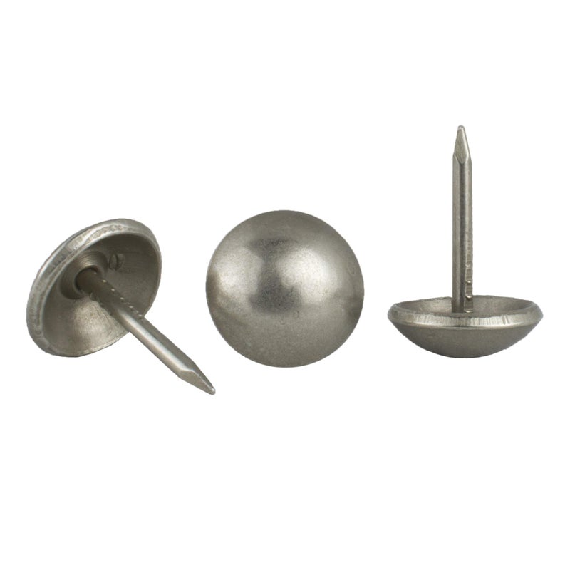 decotacksÂ® Upholstery Nails Decorative Tacks 7/16" - 100 Pcs [Pewter Finish] DX0511PW - Image 4