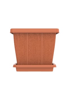 30L Cedargrain Square Planter with Tray - pzsku/Z7F6BEAF6D4346861EC51Z/45/_/1662633270/0c4da381-9140-4015-b09a-d4e6cb4e5857