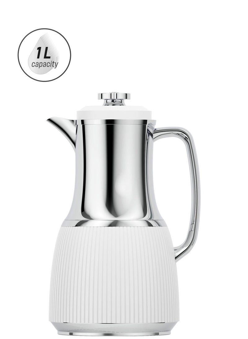 BLACKSTONE 1 Liter Flask Leakproof Button Locking Design 1 Year Warranty  - Image 1