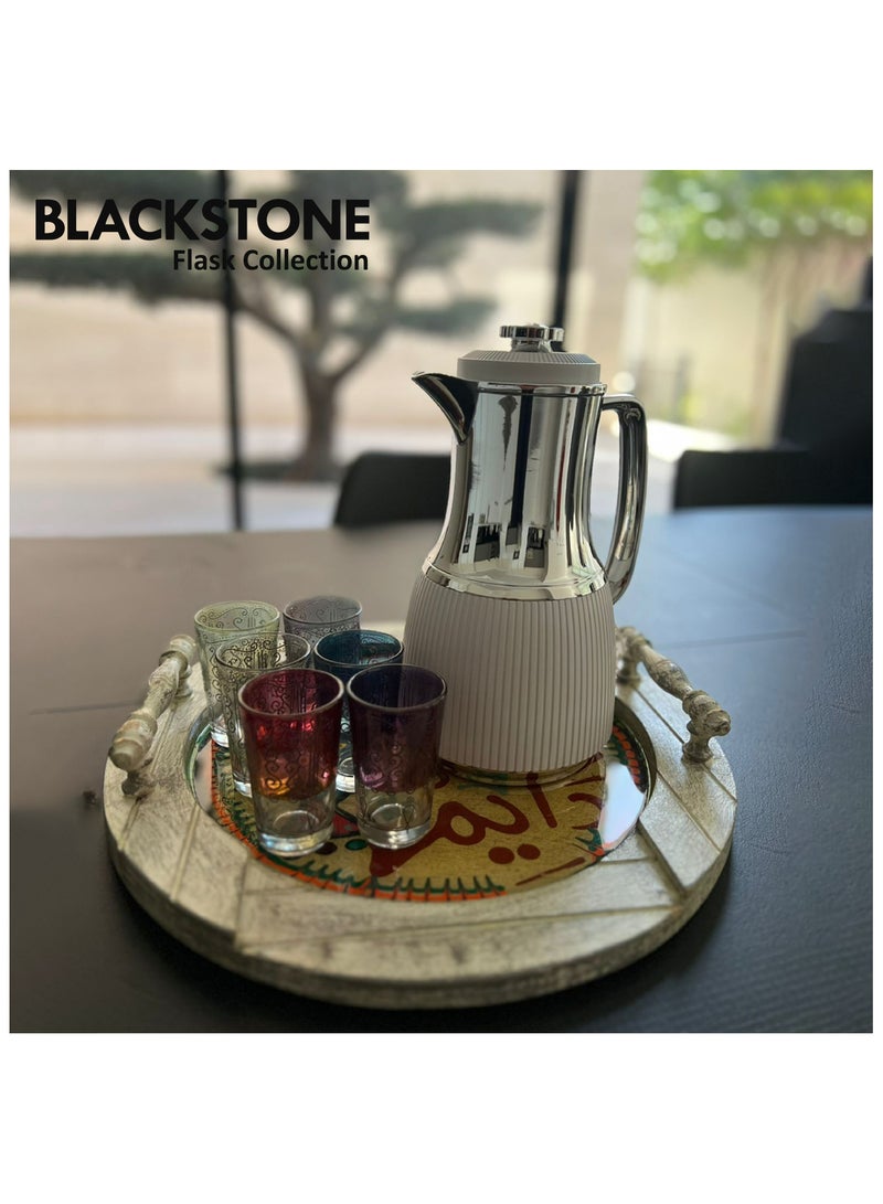 BLACKSTONE 1 Liter Flask Leakproof Button Locking Design 1 Year Warranty  - Image 2