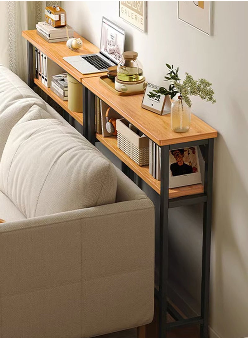 Sharpdo - Modern Home Multi-Compartment Storage Table Suitable for Bedside Storage Living Room Storage  and Study Storage 100*20*100.2CM - Image 1