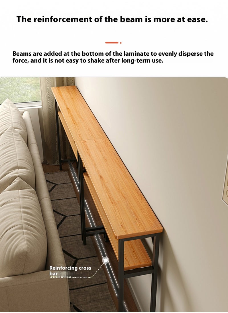 Sharpdo - Modern Home Multi-Compartment Storage Table Suitable for Bedside Storage Living Room Storage  and Study Storage 100*20*100.2CM - Image 1