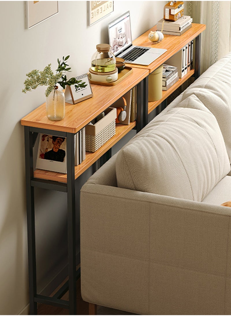 Sharpdo - Modern Home Multi-Compartment Storage Table Suitable for Bedside Storage Living Room Storage  and Study Storage 100*20*100.2CM - Image 1