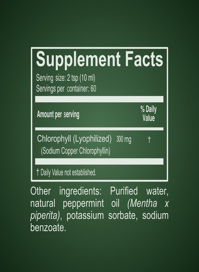vidaherbal Liquid Chlorophyll - 20.2 fl oz (600 mL) - Natural Mint Flavor - Plant-Based Chlorophyllin Supplement - Supports Daily Energy, Hydration & Digestive Health - 60 Servings - No Sugar, Non-GMO - Image 5