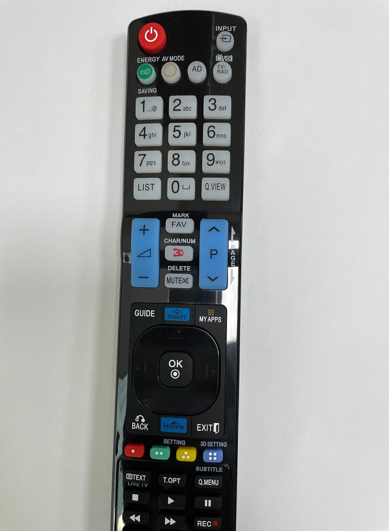 Raxoom 3D Remote Control For All LG LCD/LED/PLASMA TV Black - Image 4