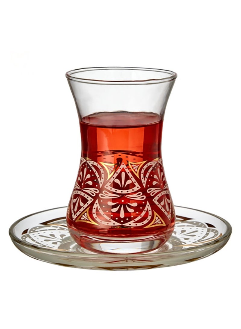 Jingke Glass Tea Cup Black Tea Cup Coffee Cup 175ml/5.9 oz  01  - Image 1