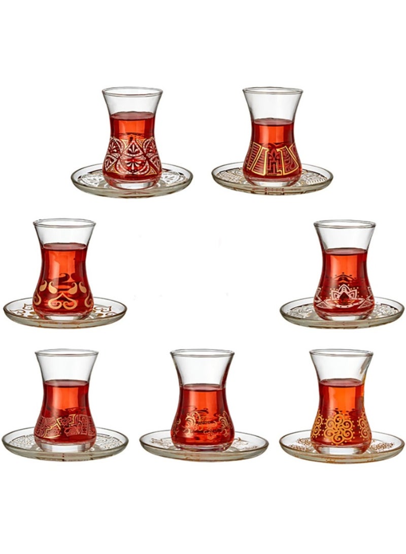 Jingke Glass Tea Cup Black Tea Cup Coffee Cup 175ml/5.9 oz  01  - Image 3