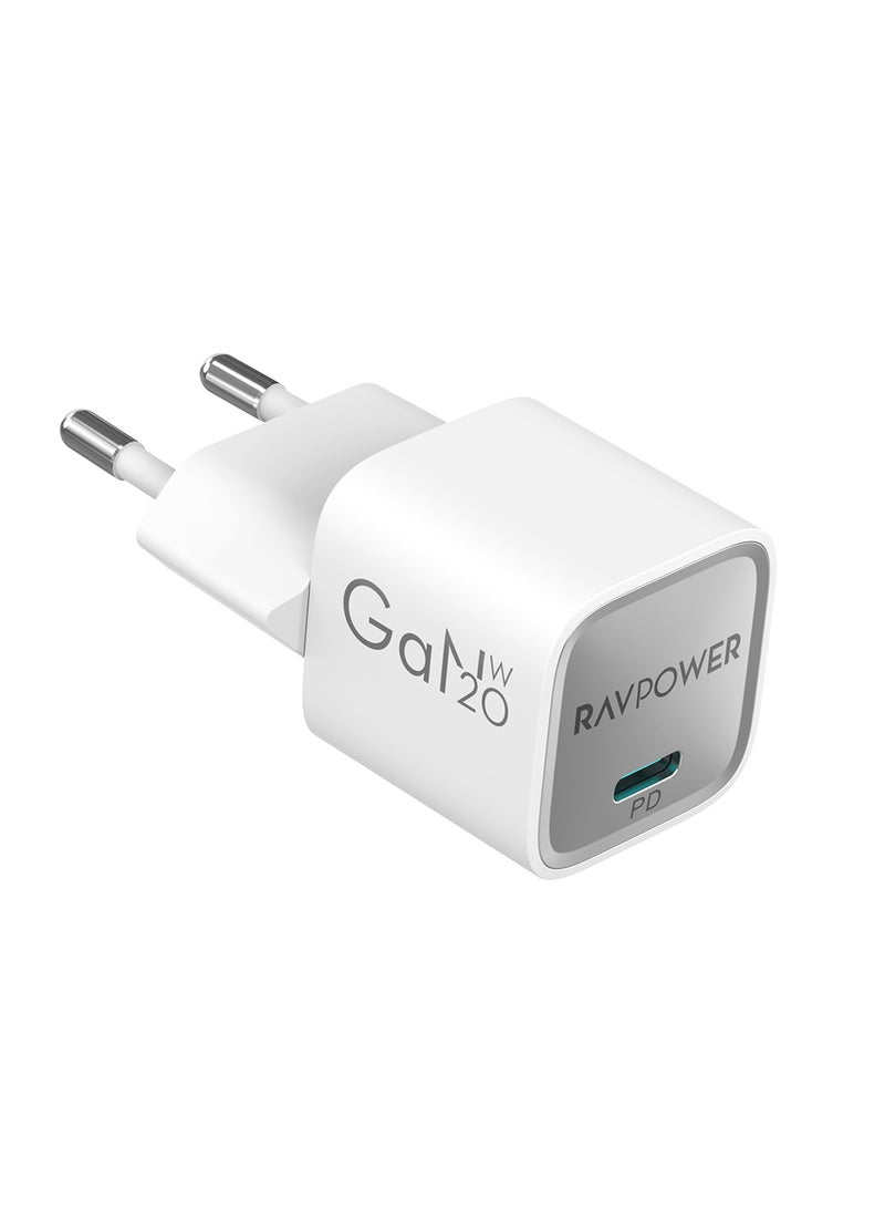 30 mAh PD30W GaN Wall Charger Black