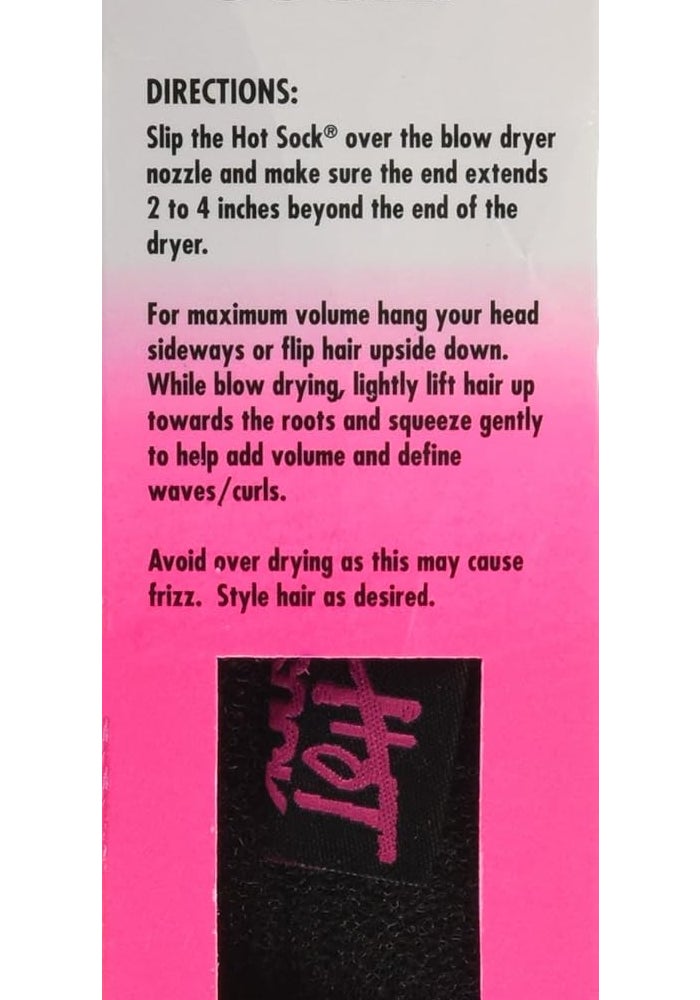 Hot Sock Ultralight Diffuser for Blow Dryers - Adds Volume and Controls Frizz - Image 2