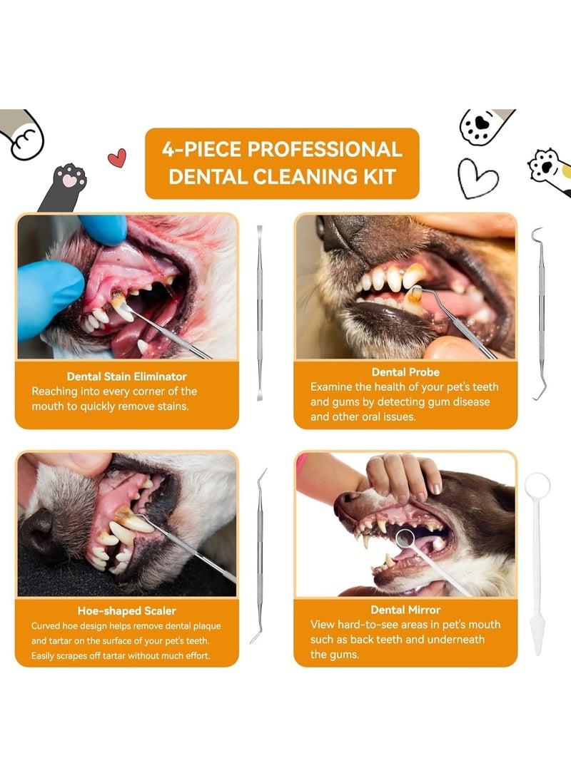 Generic Plaque Remover for Teeth Electric Toothbrush Dogs Pet Brush Set effective care of teeth pet must have help dog oral health  - Image 5