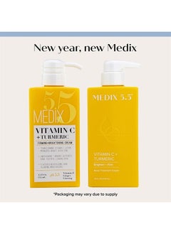 Medix 5.5 Vitamin C Cream Face Lotion & Body Lotion Moisturizer | Anti Aging Skin Care Firming & Brightening Cream Diminishes The Look Of Uneven Skin Tone, Age Spots, & Sun Damaged Dry Skin, (2-Pack)  - Image 2