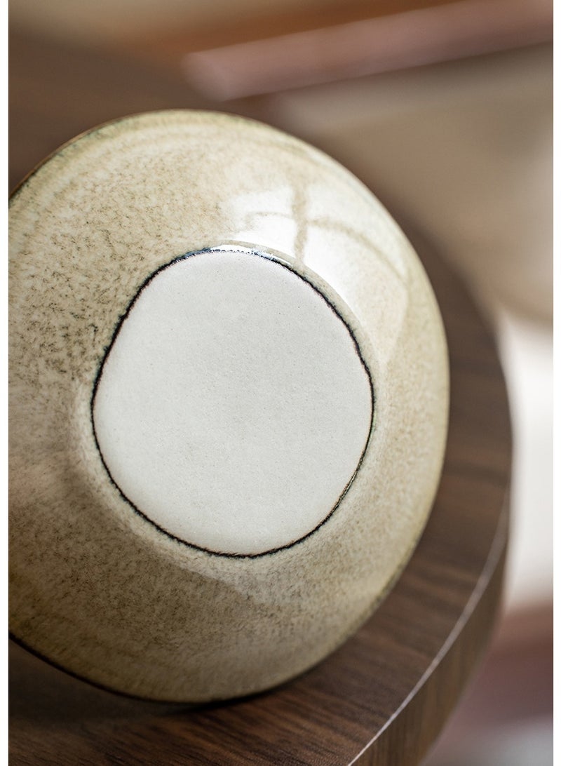 5 Pcs Vintage Distressed Ceramic Irregular Dipping Bowls, Japanese Style Mini Sauce Dishes - Image 4