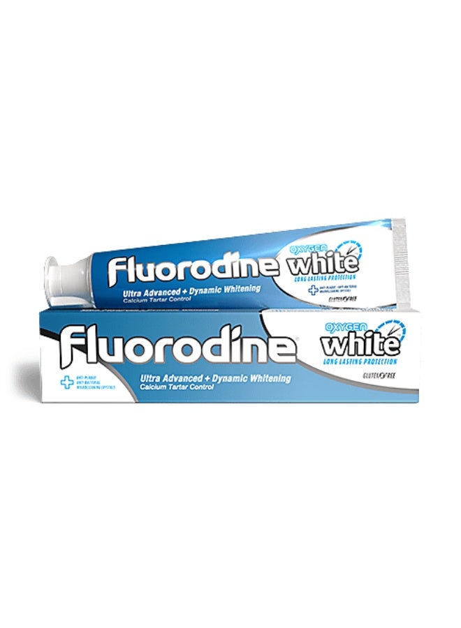 Fluorodine Oxygen White Toothpaste 100 ml ,Made in UK - Image 3